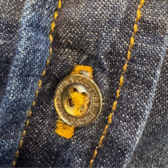 Juicy Couture Women’s Western Denim Button Up Shirt XS - Picture 6 of 10